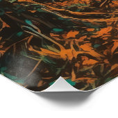 Natuur Forest Pathway Digitale kunst downloaden – Perfect Poster (Hoek)