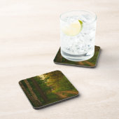 Natuur Forest Rural Hut Village Belarus Bier Onderzetter (Rechterzijde)