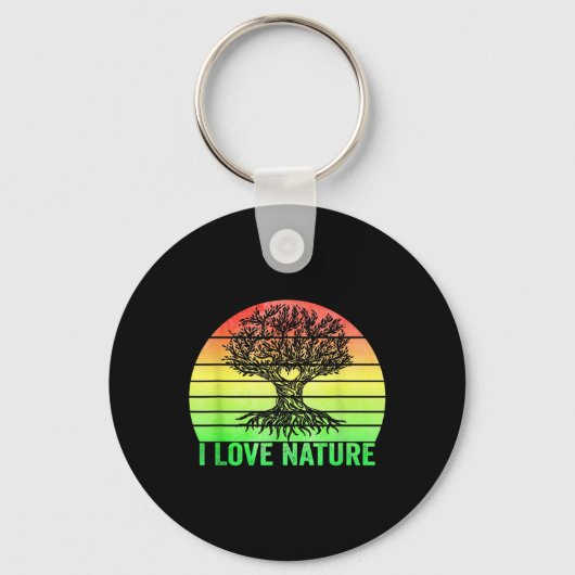 Natuur Forest Tree Natuur Conservation Climate Pro Sleutelhanger (Voorkant)