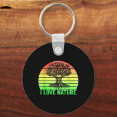 Natuur Forest Tree Natuur Conservation Climate Pro Sleutelhanger (Voorkant)