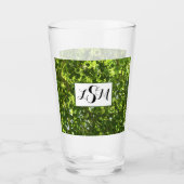 Natuur Foto: Bright Green Leaves Glas (Voorkant)