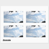 Natuur Foto Skyline CherryHill NewJersey NVN666 F Rechthoekige Sticker (Vel)