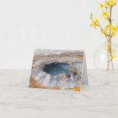 Natuur fotografie blanco kaart (Gele Bloem)