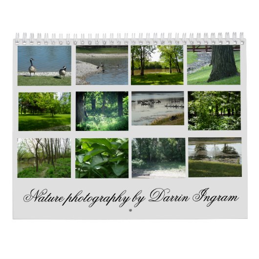 Natuur fotografie kalender (Achterkant)