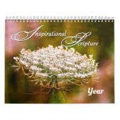Natuur Fotografie met Inspirerend Schrift Kalender (Hoes)
