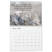 Natuur Fotografie met Inspirerend Schrift Kalender (Jan 2026)