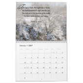 Natuur Fotografie met Inspirerend Schrift Kalender (Jan 2027)