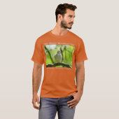Natuur fotografie met reservebaarmoeder T-shirt (Voorkant volledig)