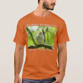 Natuur fotografie met reservebaarmoeder T-shirt (Voorkant)