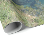 Natuur Fotografie Middellandse-Zegebergte & Zee Cadeaupapier (Rol Hoek)