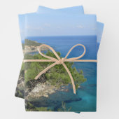 Natuur Fotografie Middellandse-Zegebergte & Zee Inpakpapier Vel (In situ)