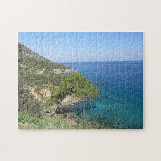 Natuur Fotografie Middellandse-Zegebergte & Zee Legpuzzel (Horizontaal)