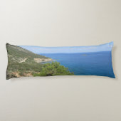 Natuur Fotografie Middellandse-Zegebergte & Zee Lichaamskussen (Achterkant)
