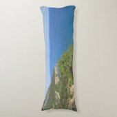 Natuur Fotografie Middellandse-Zegebergte & Zee Lichaamskussen (Voorkant Verticaal)