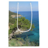 Natuur Fotografie Middellandse-Zegebergte & Zee Medium Cadeauzakje (Achterkant)