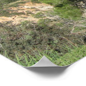 Natuur Fotografie Middellandse-Zegebergte & Zee Poster (Hoek)