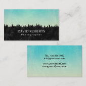 Natuur Fotografie Professionele fotograaf Visitekaartje (Voorkant / Achterkant)