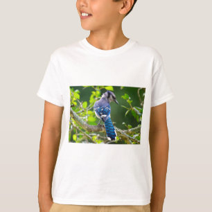 Natuur Fotografie Shy Blue Jay Apparel Giften T-shirt