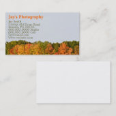 Natuur Fotografie Visitekaartjes (Voorkant / Achterkant)