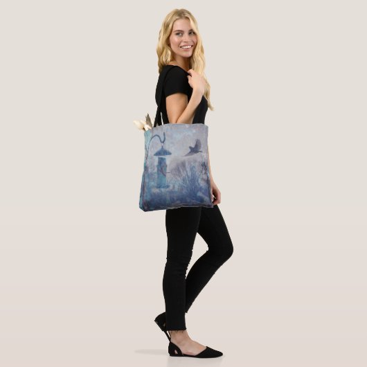 Natuur Fotografie Vogel in vlucht Tote Bag (Op model)