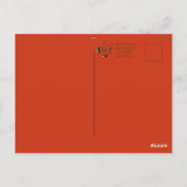 Natuur Fotografie Zomer Tanager Birder Briefkaart (Achterkant)