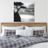 Natuur Fotografie zwart-wit Canvas Afdruk (Insitu (Slaapkamer))