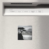 Natuur Fotografie zwart-wit Magneet (Insitu (Vaatwasser))