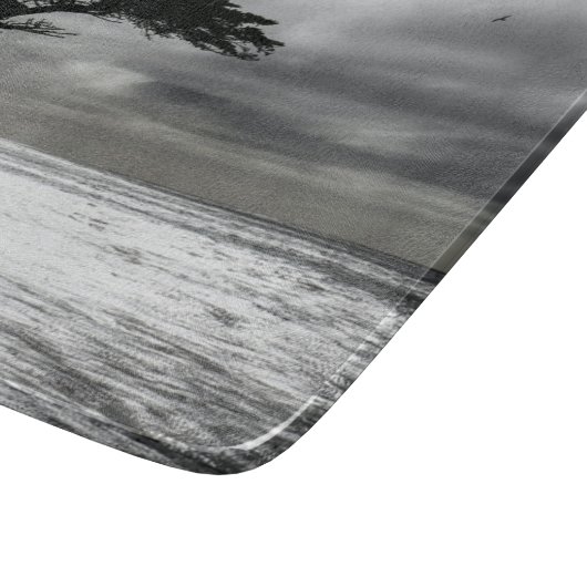 Natuur Fotografie zwart-wit Snijplank (Hoek)