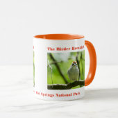 Natuur Fotografieschip Sparrow Birder Mok (Voorkant rechts)