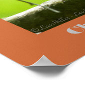 Natuur Fotografieschip Sparrow Birder Poster (Hoek)