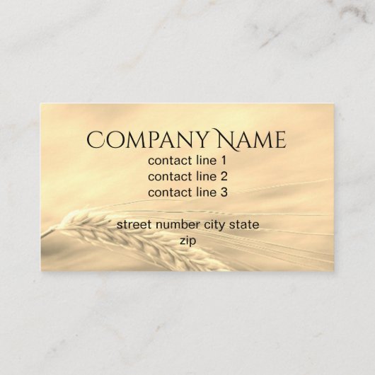 natuur fotokunst aangepast visitekaartje dubbelzij (Achterkant)