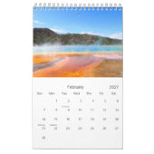 Natuur foto's agenda kalender (Feb 2027)