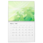 Natuur Fresh Green Calendar Kalender (Feb 2026)
