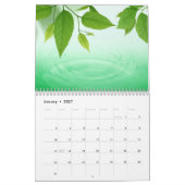 Natuur Fresh Green Calendar Kalender (Jan 2027)