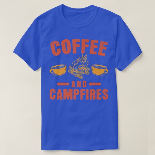 Natuur Funny Camper T-shirt (Design voorkant)