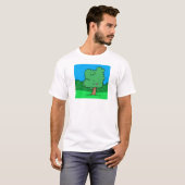 Natuur gaat verder t-shirt (Voorkant volledig)