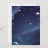 Natuur Galaxy volwassen Schattigee Sterrennacht Sw Kaart (Achterkant)