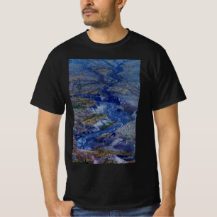Natuur Galerij Logo en Dried River Photo ontwikkel T-shirt