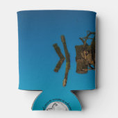 Natuur Galerij Logo en Mout Rainier ontwikkelen Blikjeskoeler (Achterkant)