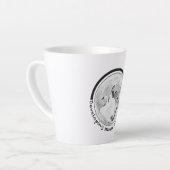 Natuur Galerij Logo ontwikkelen Latte Mok (Linkerhoek)