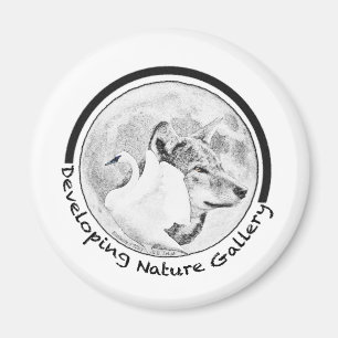Natuur Galerij Logo ontwikkelen Magneet