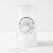 Natuur Galerij Logo ontwikkelen Matglas Bierpul (Center)