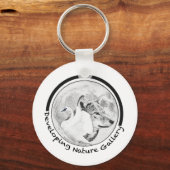 Natuur Galerij Logo ontwikkelen Sleutelhanger (Voorkant)