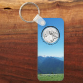 Natuur galerij ontwikkelen Logo Sleutelhanger (Voorkant)