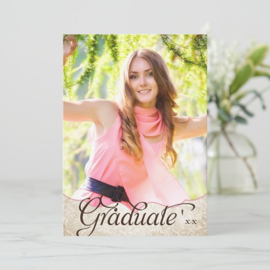 Natuur Garden 2 Aankondiging van het Afstuderen Fo (Staand voorkant)