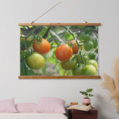 Natuur Garden Cherry Tomaten Hangend Wandkleed (Slaapkamer)