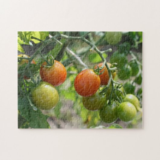 Natuur Garden Cherry Tomaten Legpuzzel (Horizontaal)