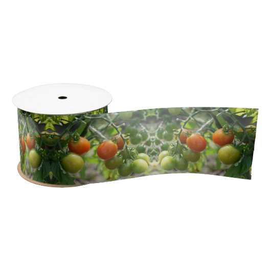 Natuur Garden Cherry Tomaten Satijnen Lint (Spoel)