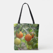 Natuur Garden Cherry Tomaten Tote Bag (Achterkant)