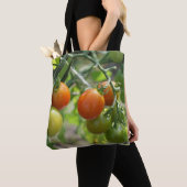 Natuur Garden Cherry Tomaten Tote Bag (Dichtbij)